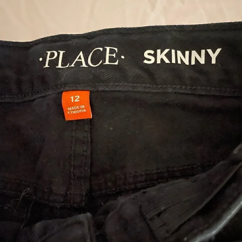 “Place” Boys Jeans Black